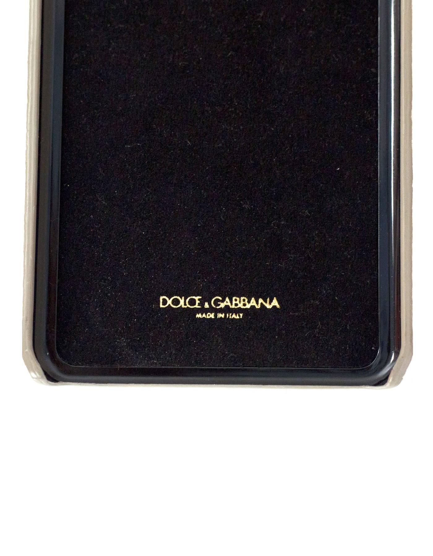 Dolce & Gabbana Multi Color Bella Mama iPhone 6 Plus Case In Excellent Condition In New York, NY