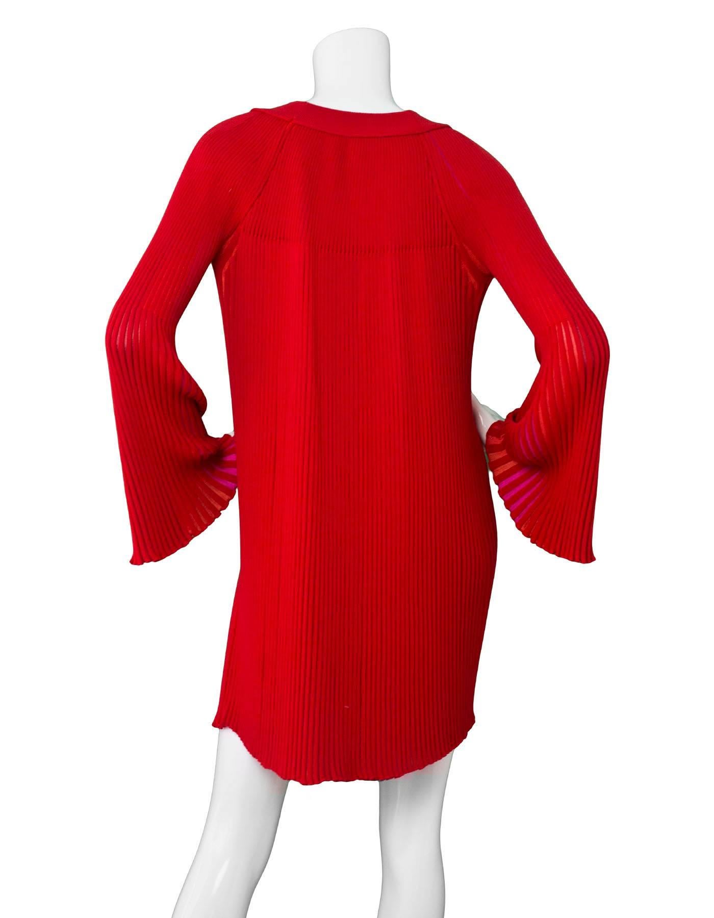 sonia rykiel red dress