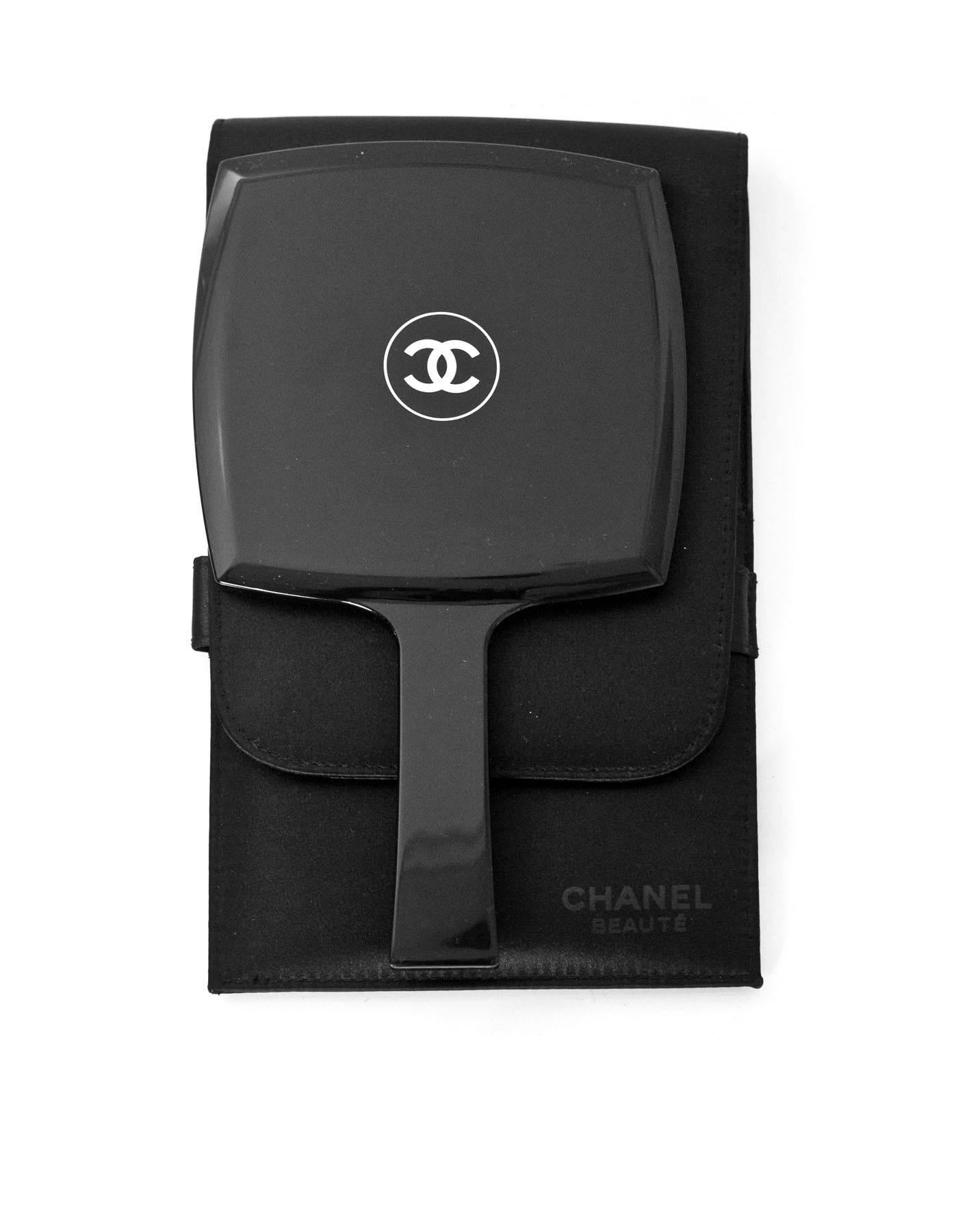 chanel handheld mirror