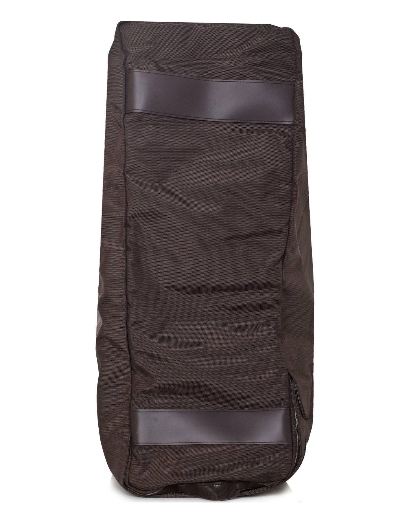 Louis Vuitton - Pegase 45 - Housse/protection de valise en nylon brun 1