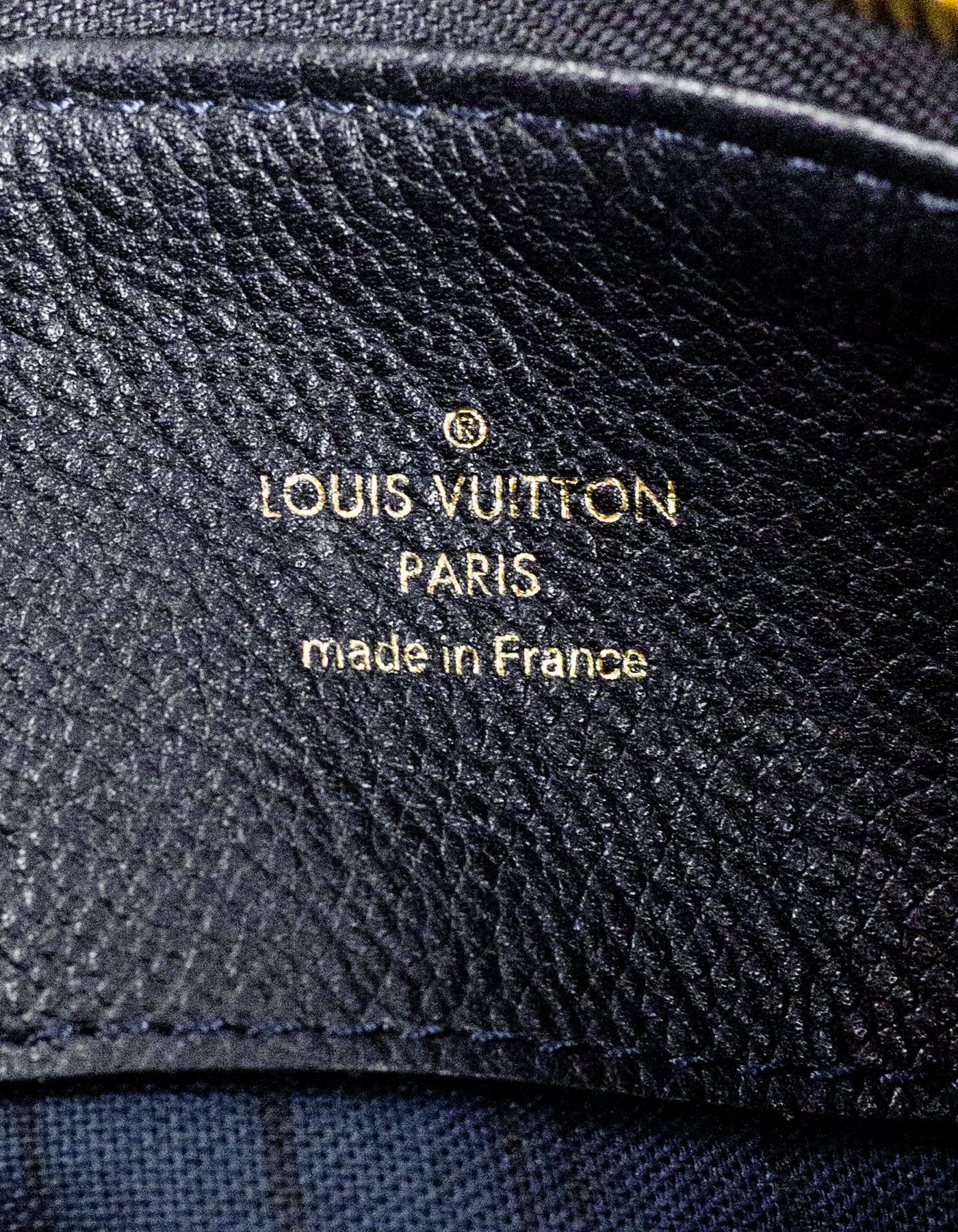 Louis Vuitton Bleu Infini Monogram Empreinte Audacieuse GM Bag With Strap 1