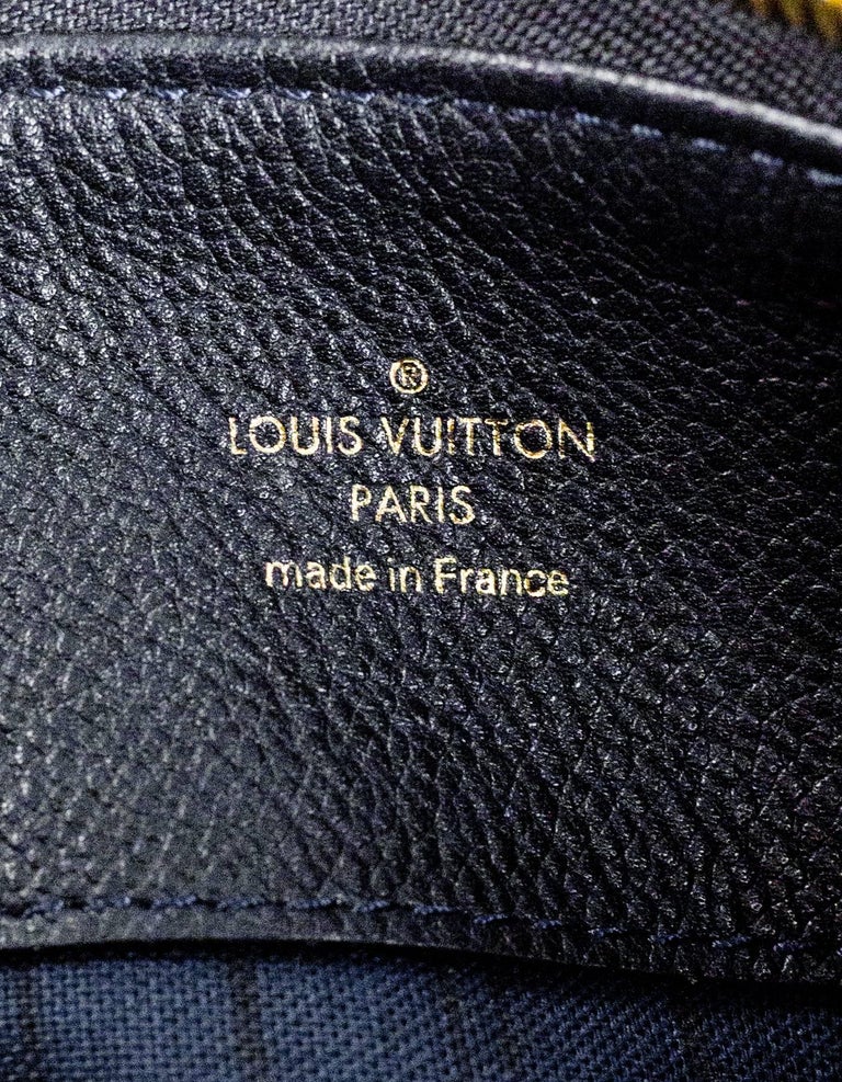 Louis Vuitton Bleu Infini Monogram Empreinte Audacieuse GM Bag