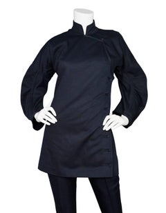 Prada Navy Kimono-Style Top Sz IT40