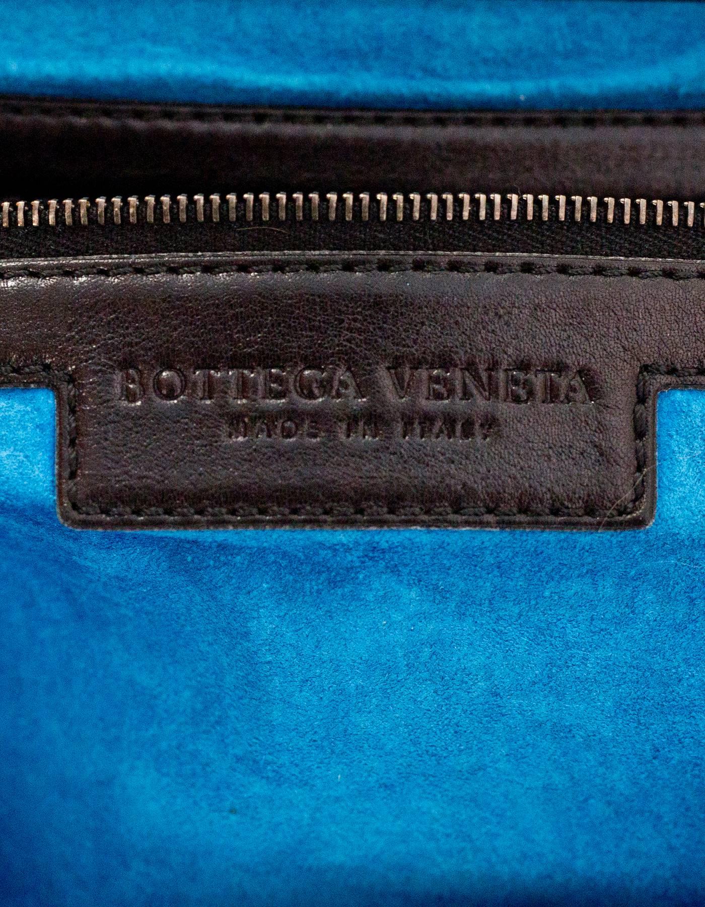 Bottega Veneta Black Intrecciato Leather Limited Edition 097/150 Flora
