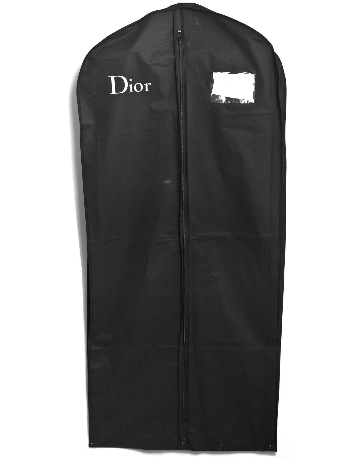 Christian Dior Navy & Black Silk Sheath Dress w/ Belt Sz 6 2