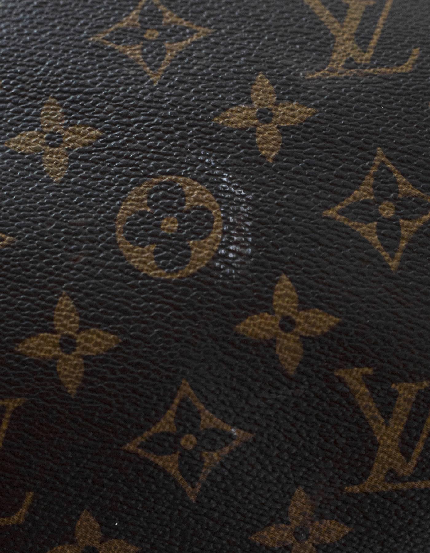 Louis Vuitton Monogram Macassar Keepall Bandouliere 55 Duffle Travel Bag 1