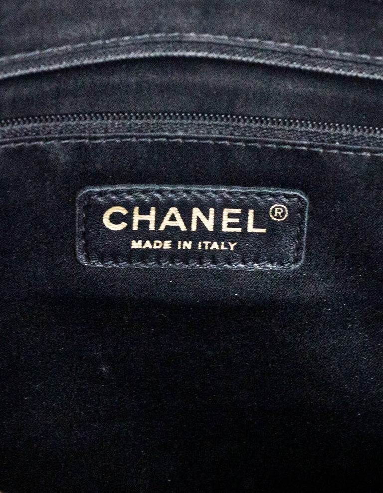 Chanel Black Caviar Leather XL GST Grand Shopping Tote Bag GHW 4