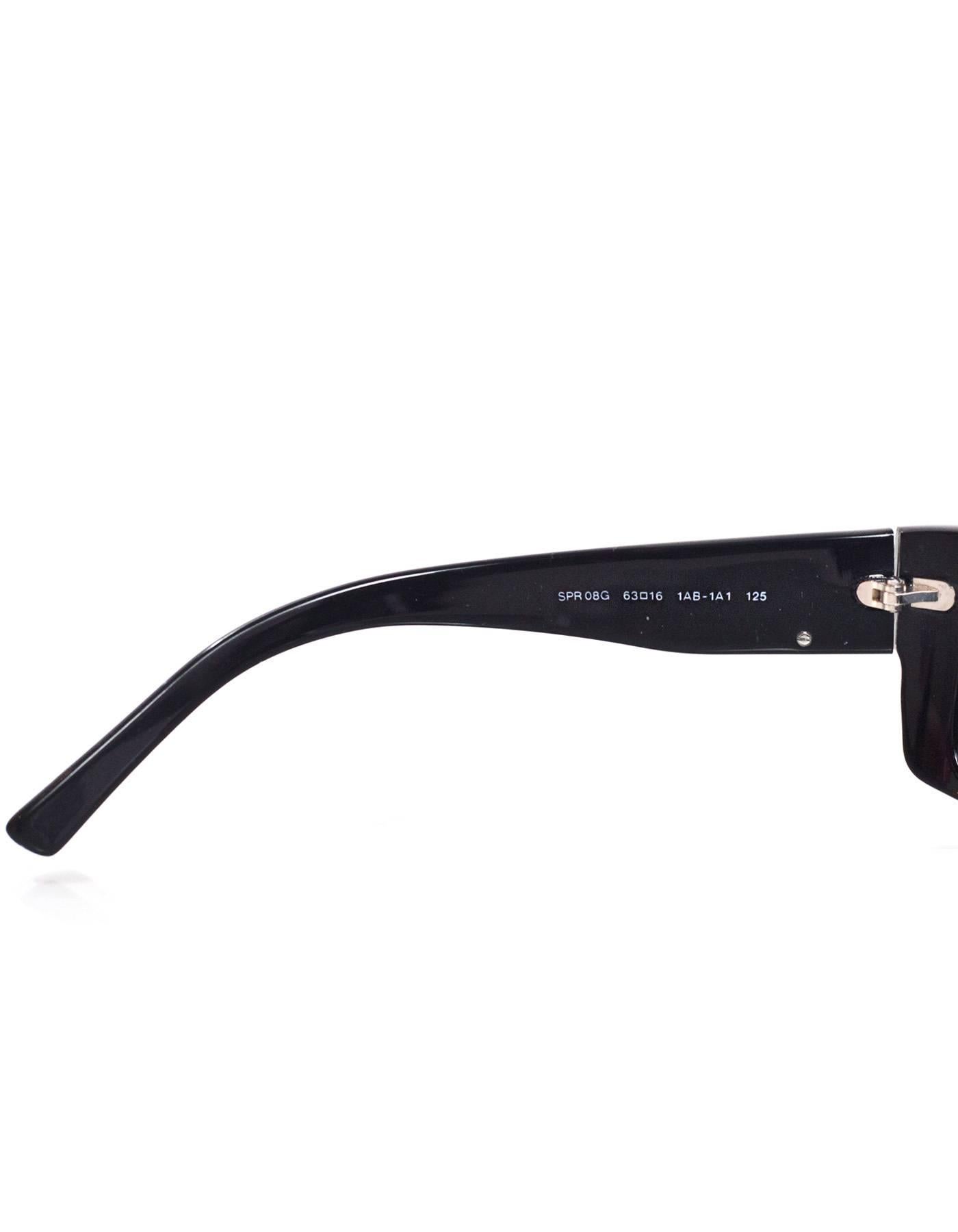 Prada Vintage Black Sunglasses In Good Condition In New York, NY