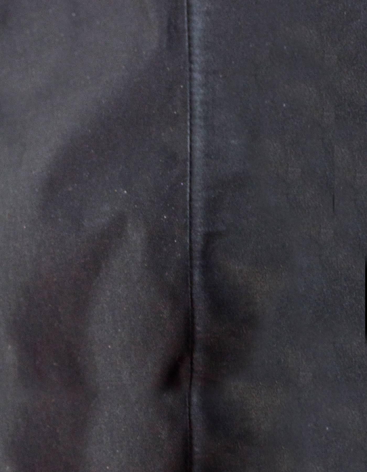 Gucci Black Leather Horsebit Hobo Bag 1