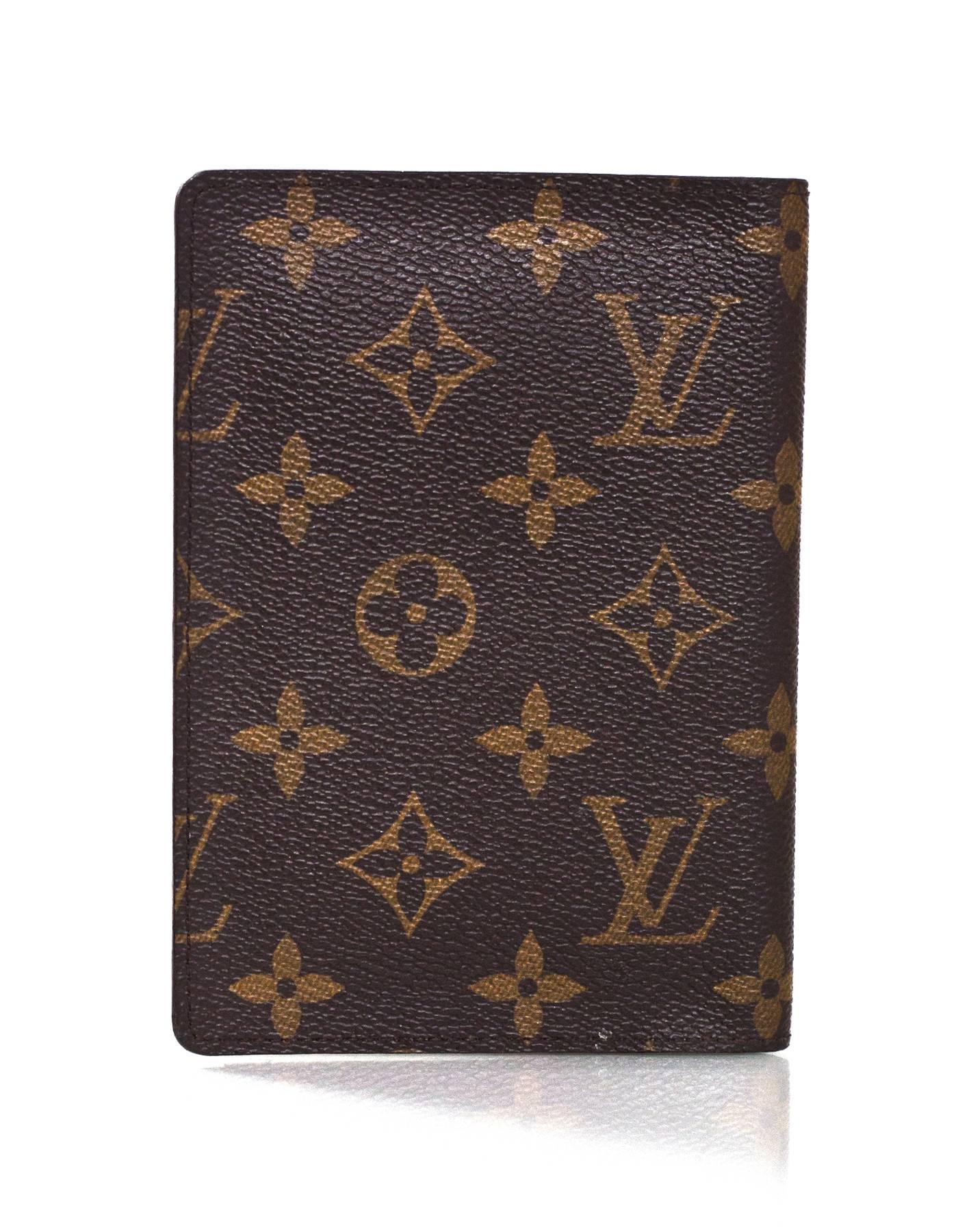 Louis Vuitton Monogram Limited Edition Trunks and Locks Passport