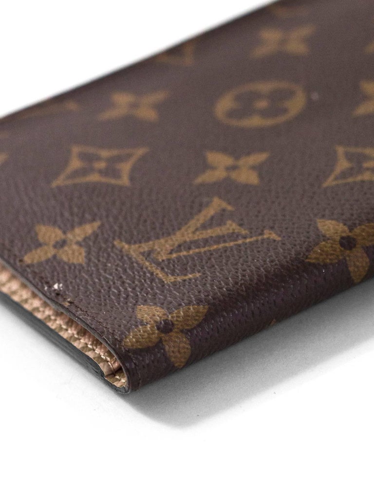Louis Vuitton Limited Edition passport holder cover Cognac Leather  ref.84130 - Joli Closet