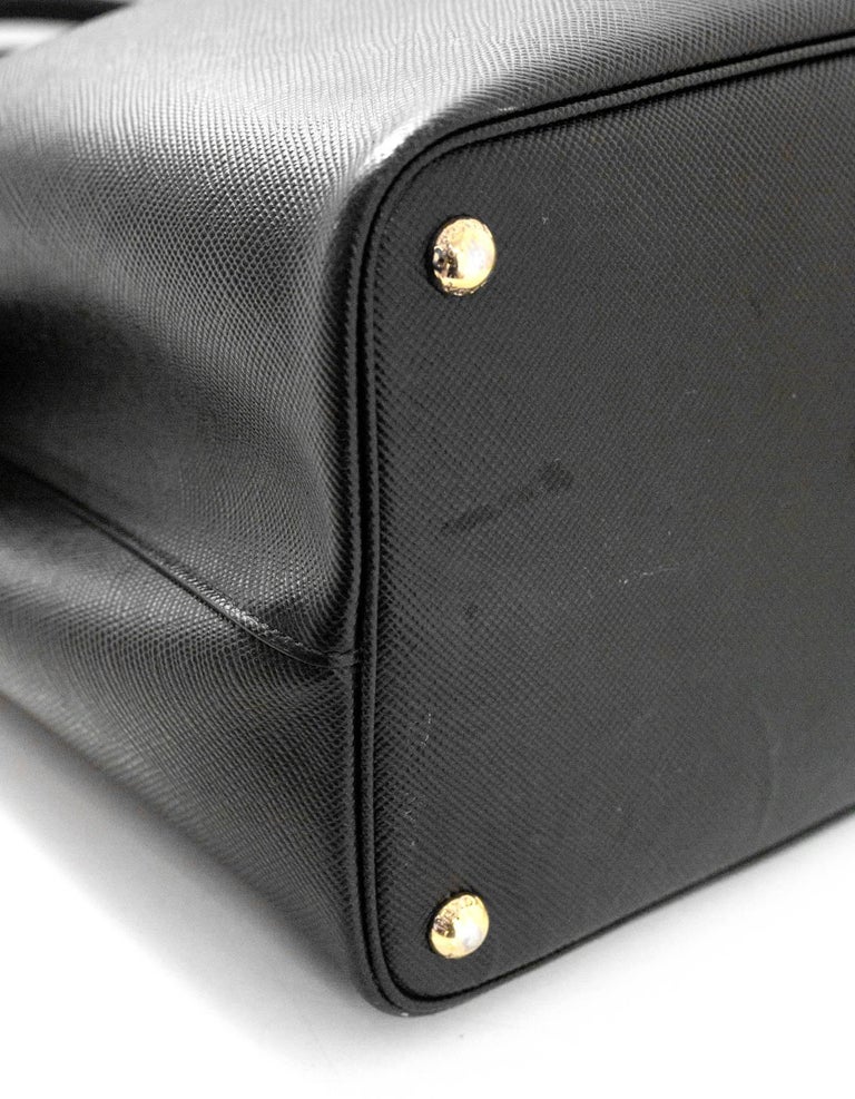 black bag with red inside