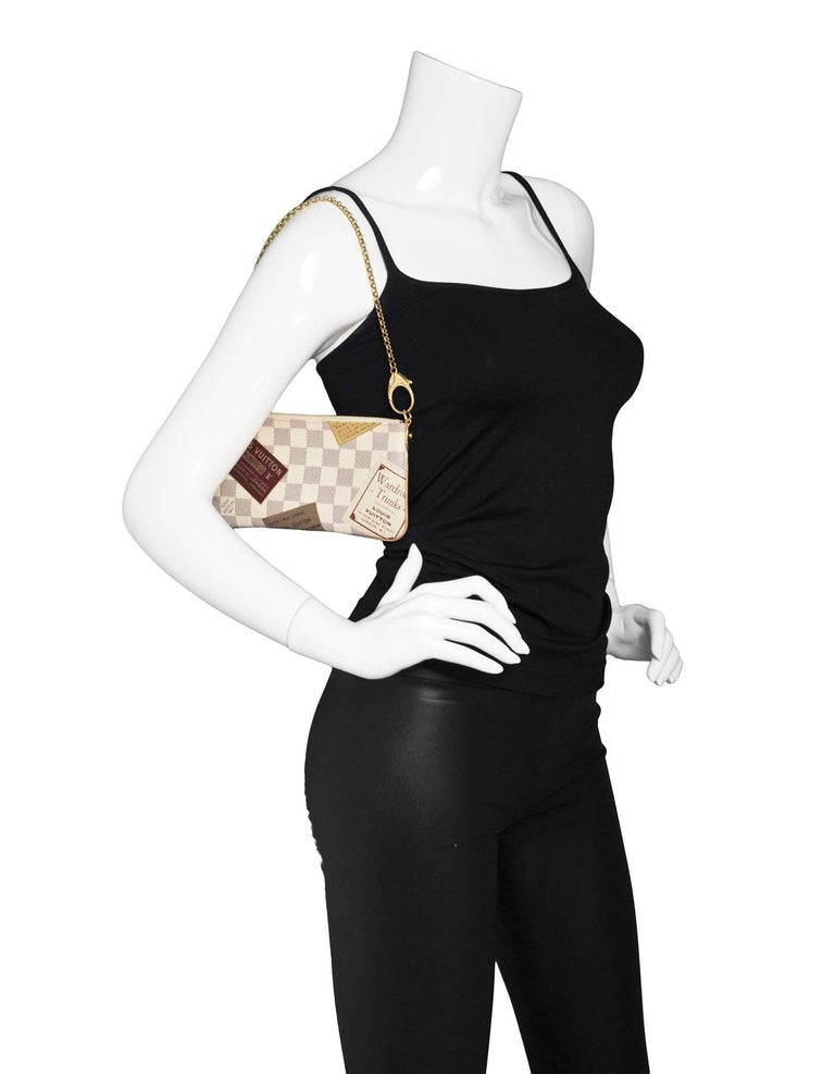 Louis Vuitton Limited Edition Damier Azur Trunks & Bags Milla MM