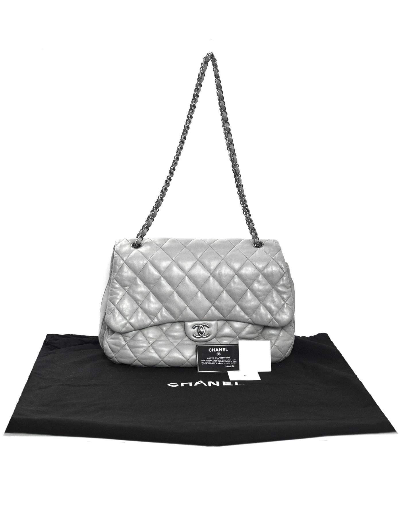 chanel maxi 3 accordion flap bag