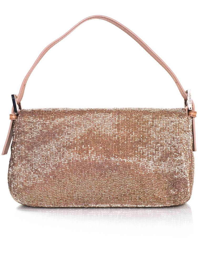 Fendi Rose Beaded Baguette Bag with DB rt $2,750 at 1stDibs | fendi ...
