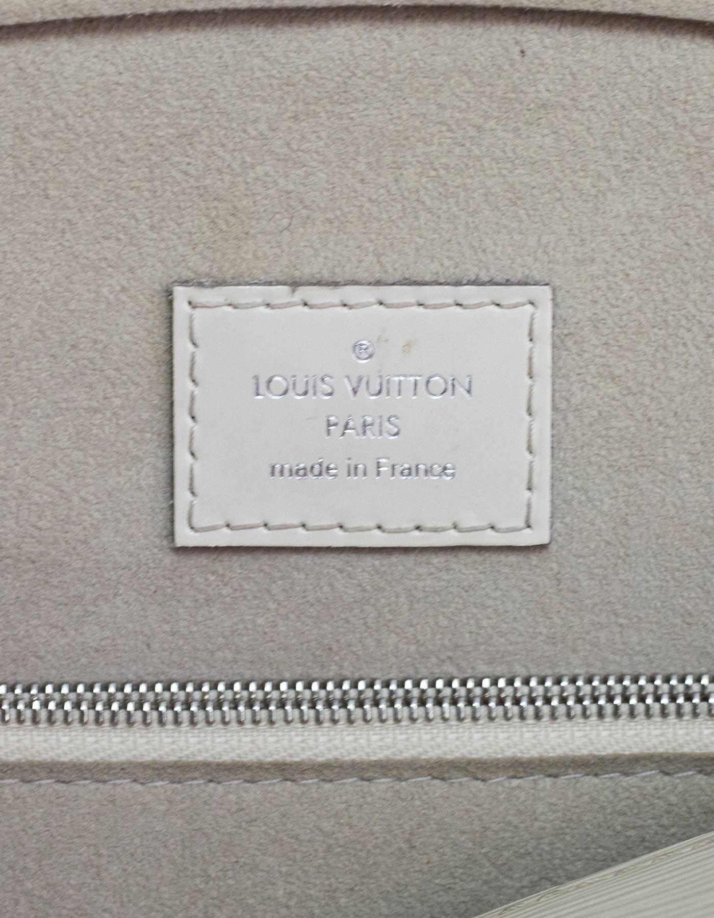 Louis Vuitton Ivory Epi Leather Pont Neuf PM Handle Bag 3