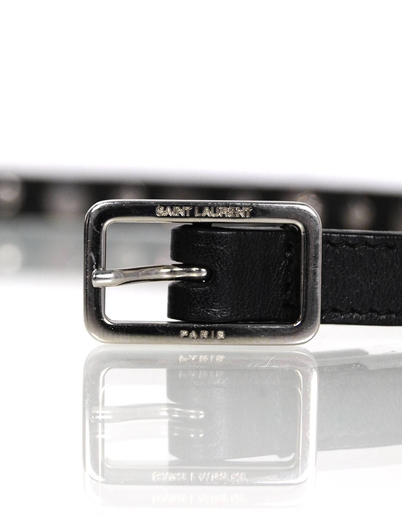 saint laurent dog collar