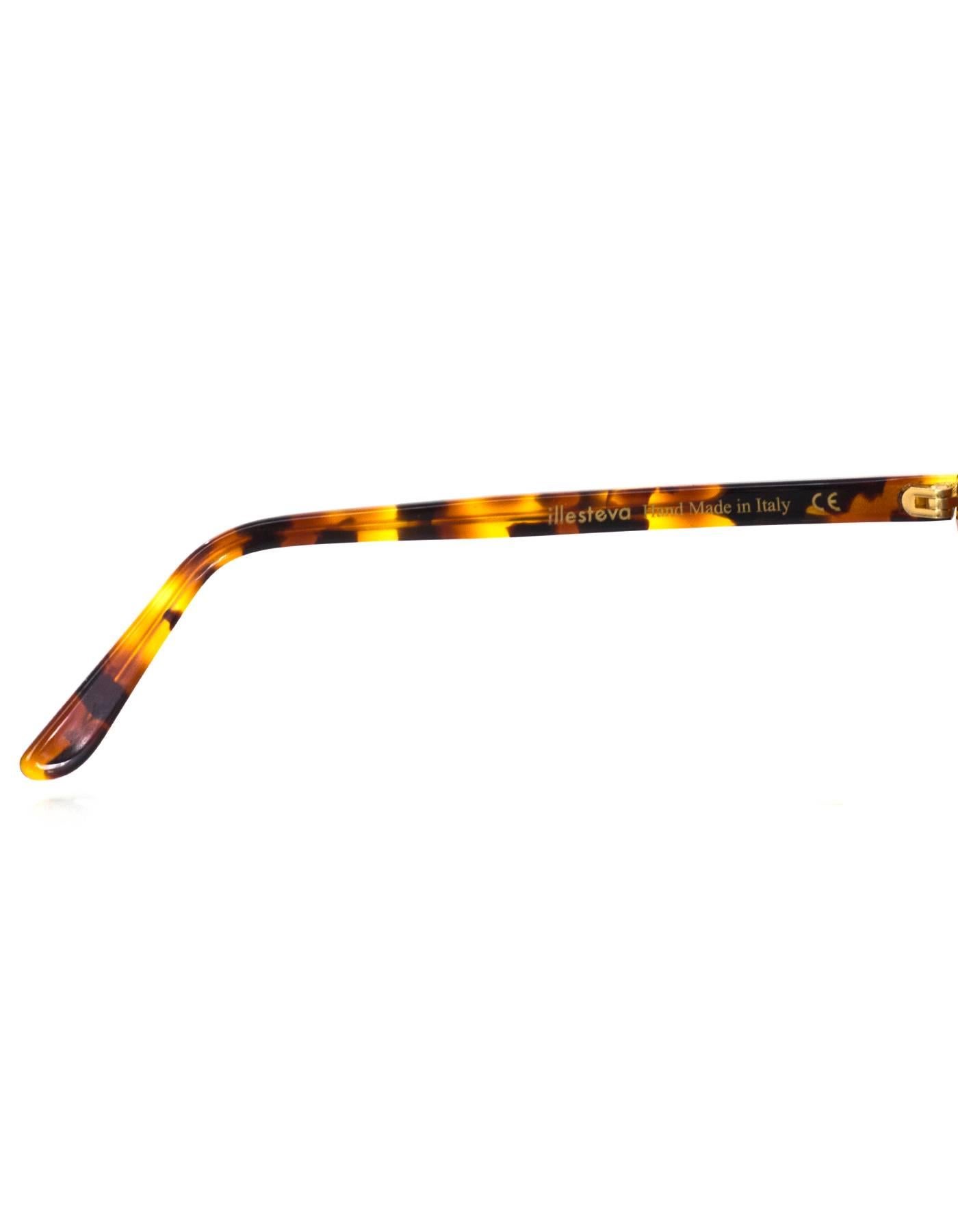 Women's Illesteva Tortoise Mirrored Milan III Sunglasses