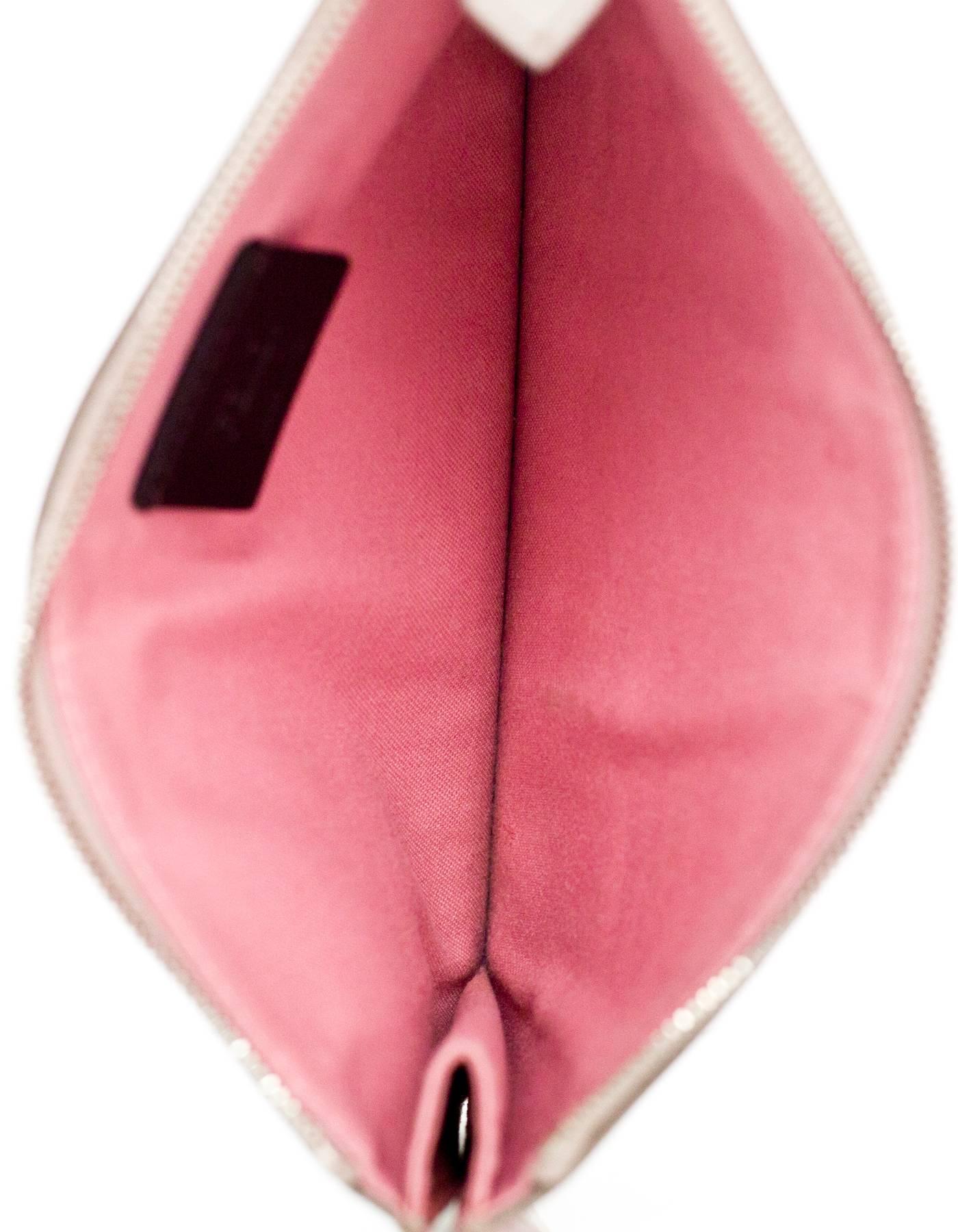 Women's Fendi Tri-Color Kooky Monster Eye Pouch Bag