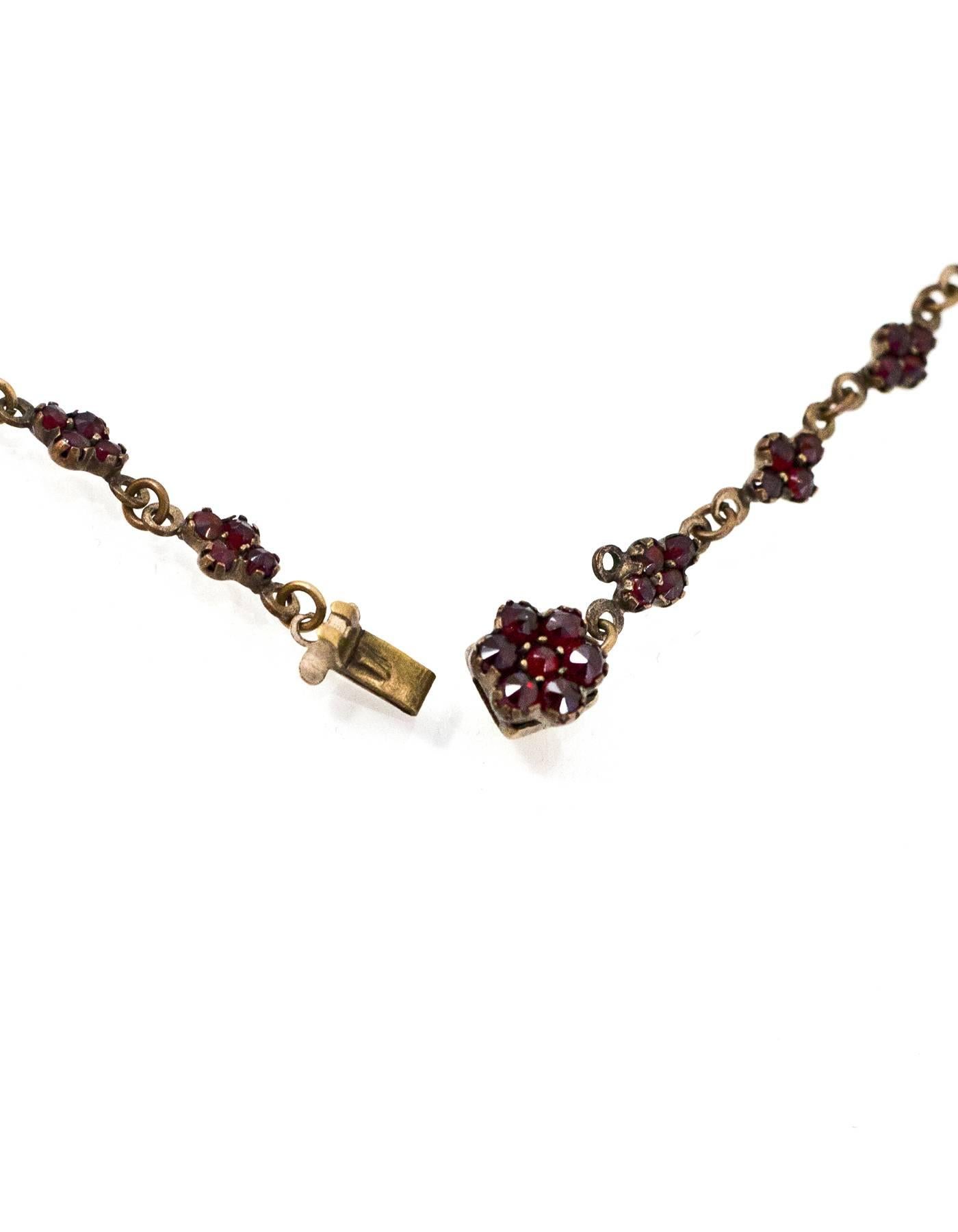 bohemian garnet jewelry