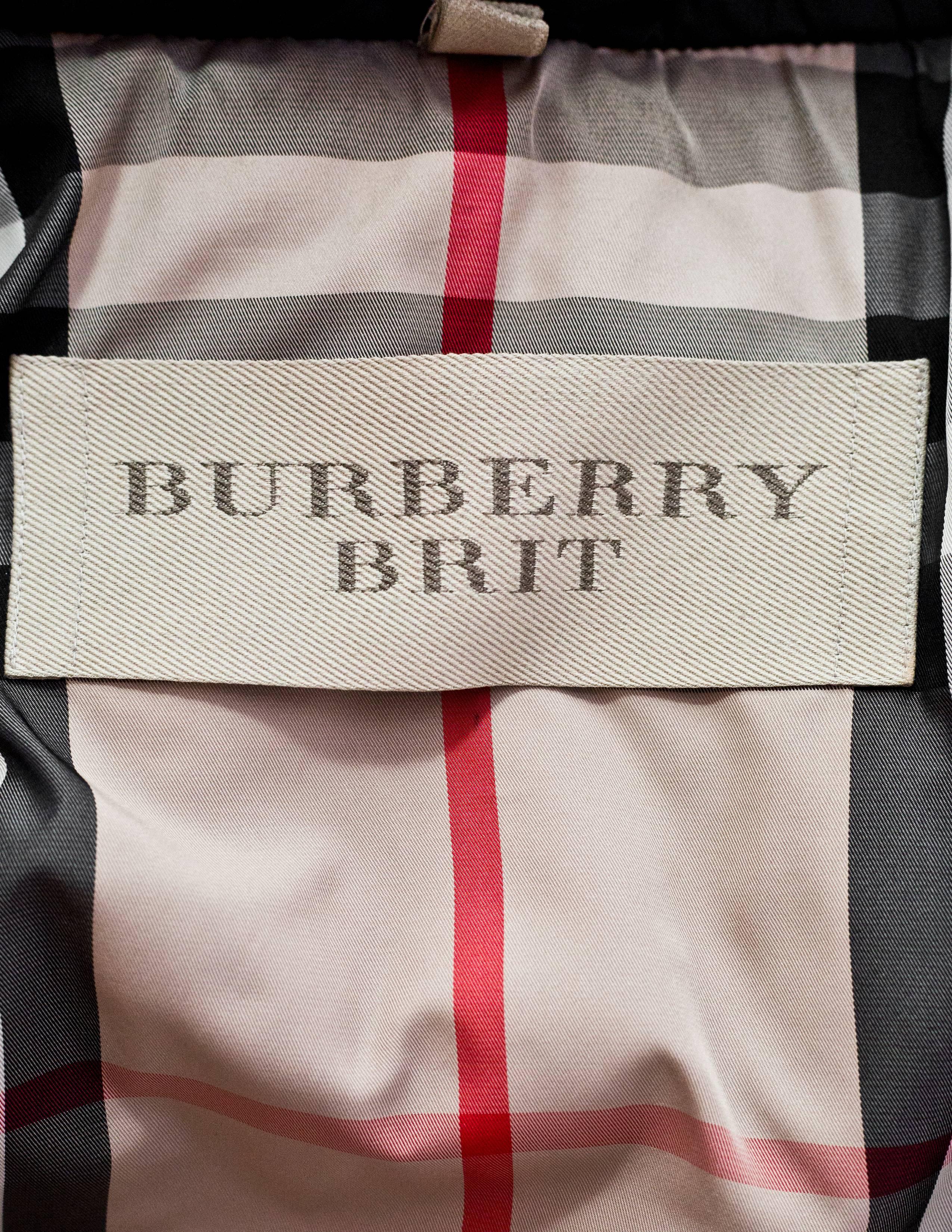 burberry brit puffer jacket