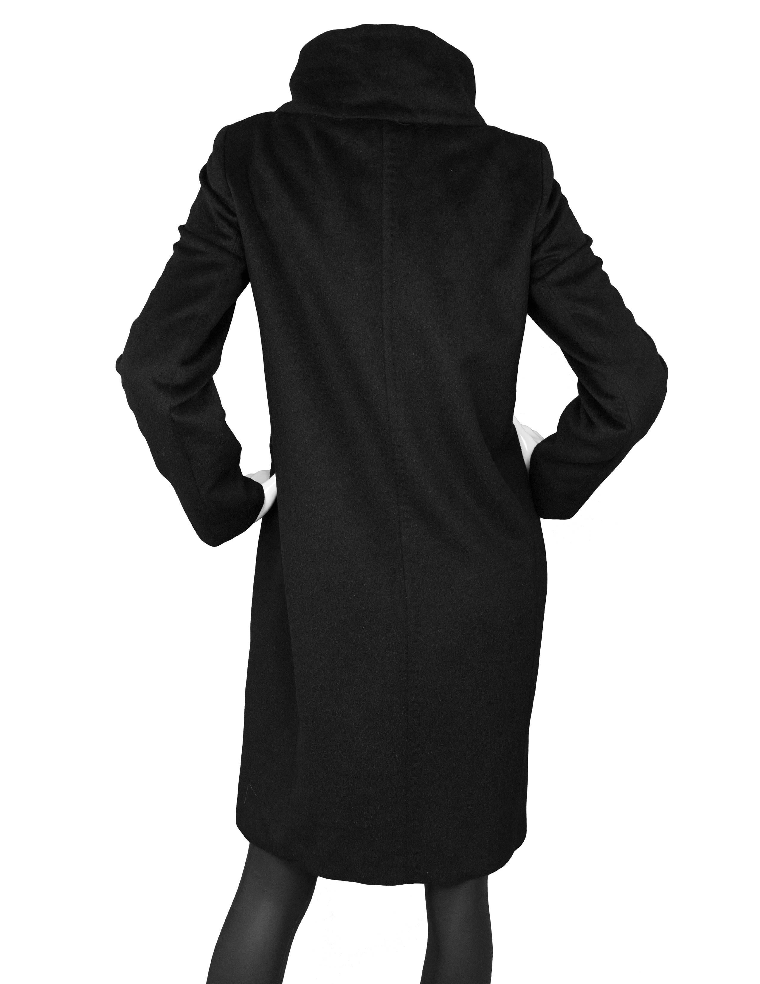 max mara black coat