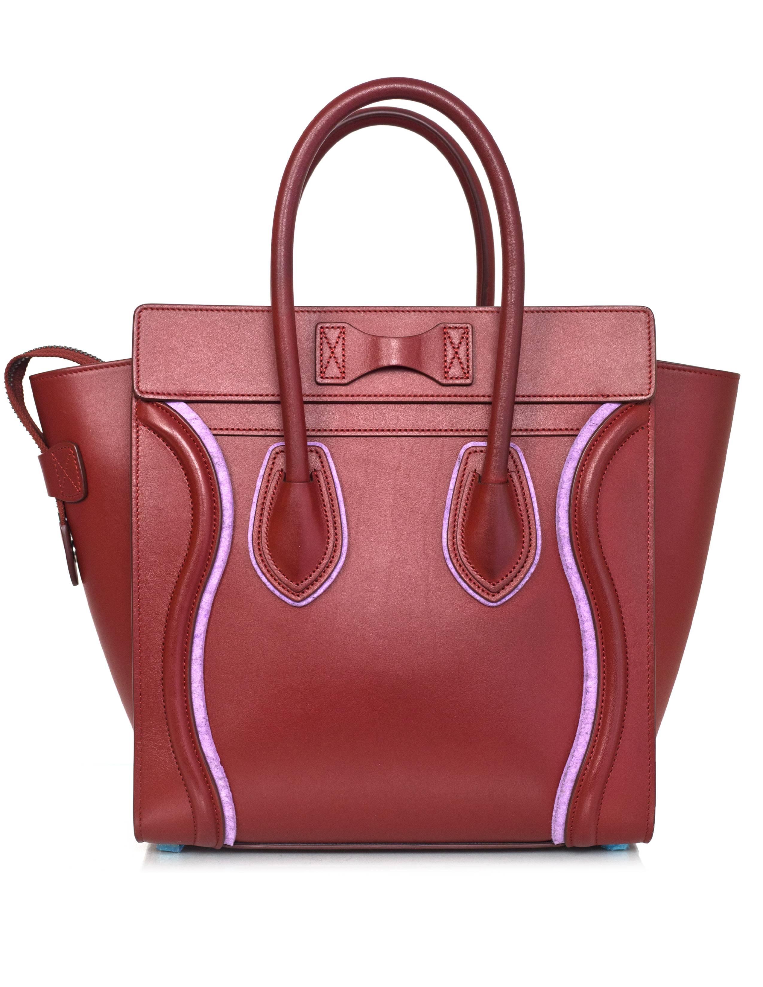 celine micro luggage tote