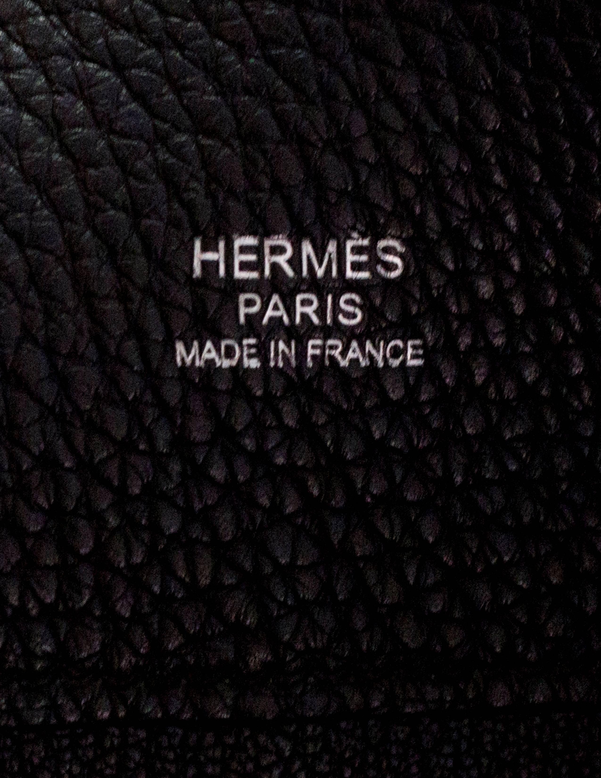 Hermes Black Clemence Leather So Kelly 26 Bag rt. $7, 400 2