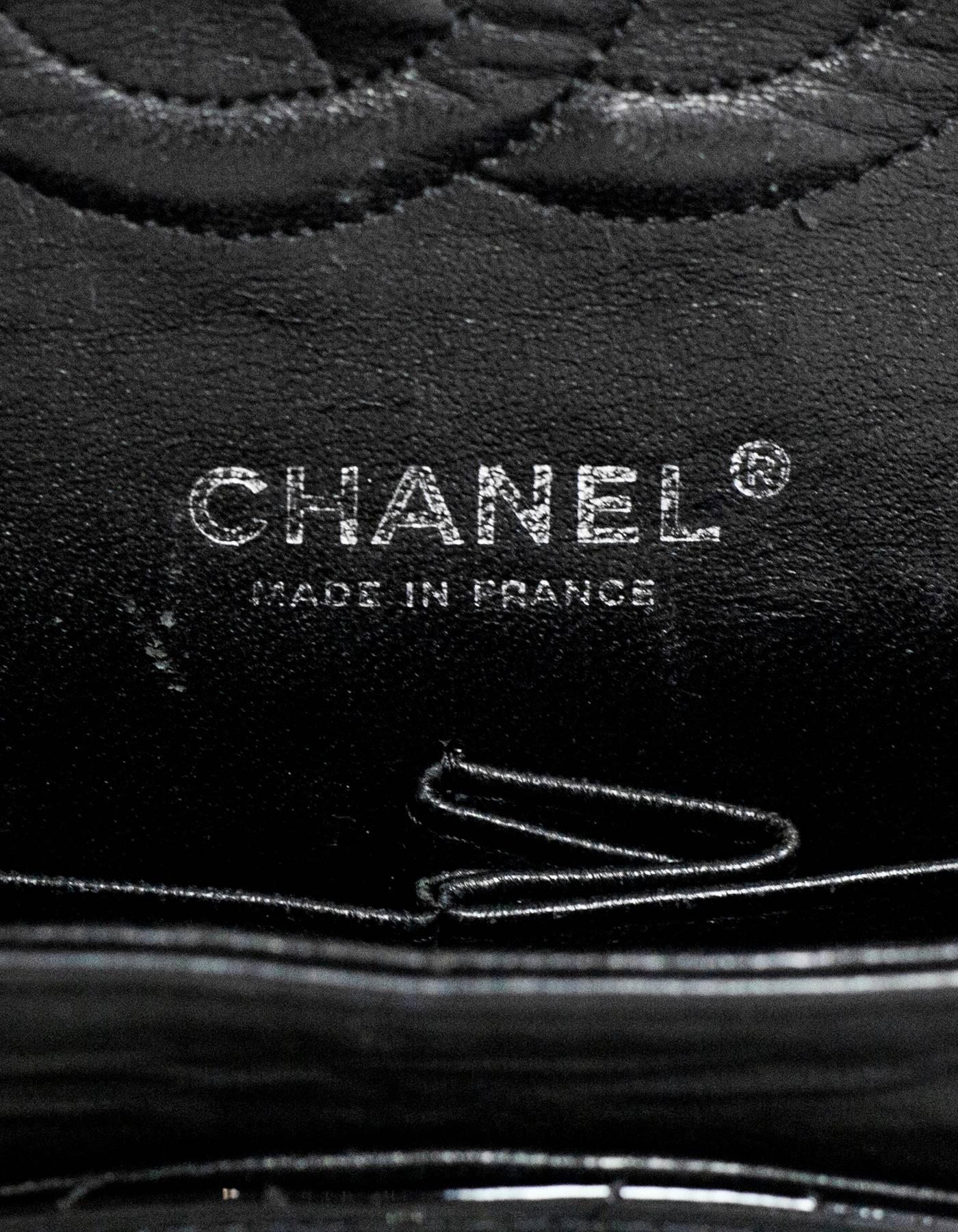 Chanel Black Patent Leather 10