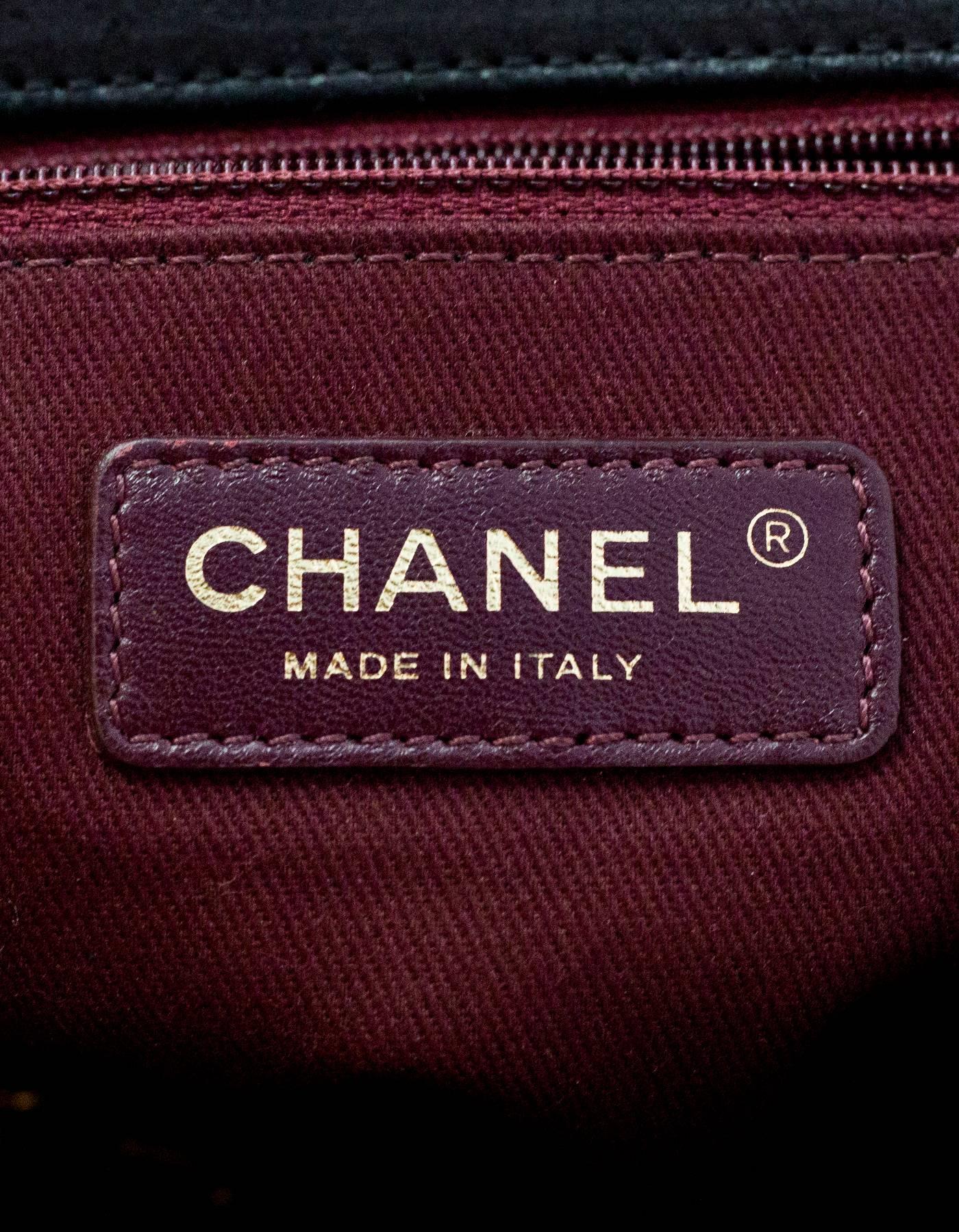 Chanel Black Quilted Nubuck Calfskin Paris/Dallas Fringe Flap Bag RT. $4, 700 2