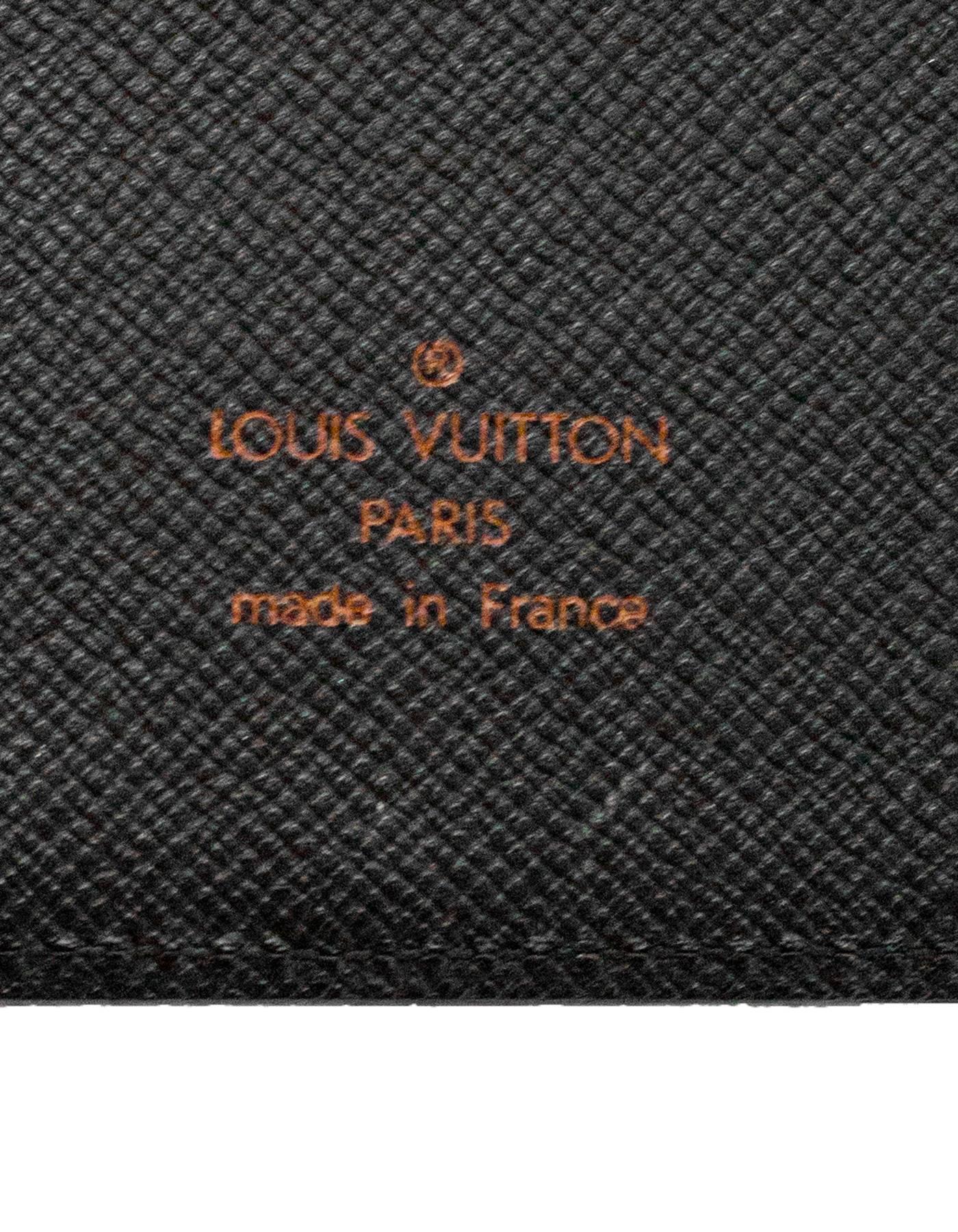 Louis Vuitton Red Epi Leather Large Ring Agenda Book 2