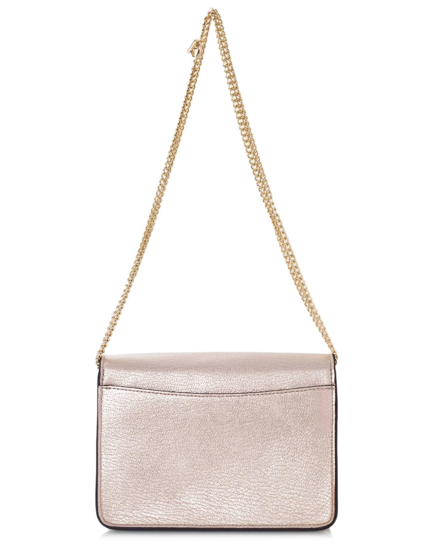 coach metallic purse