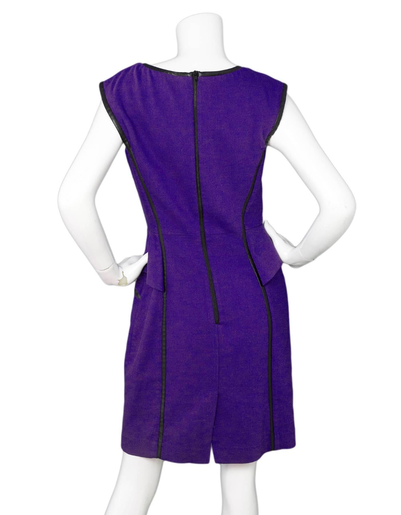 milly purple dress