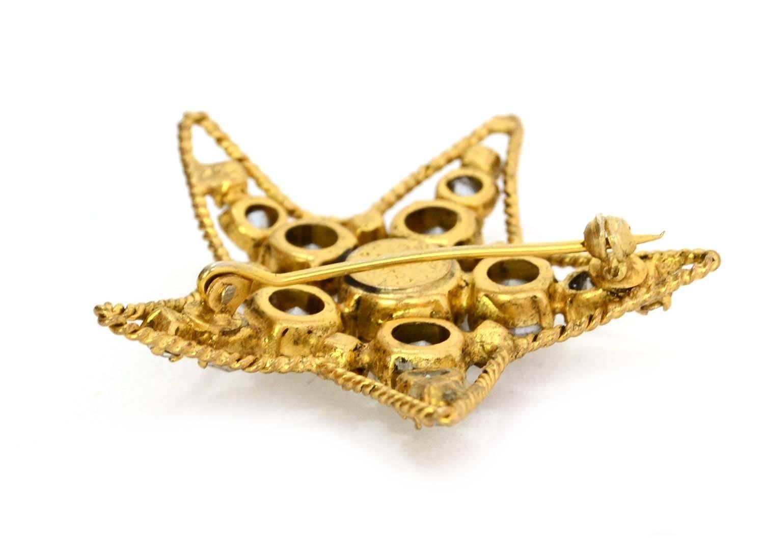 chanel brooch star