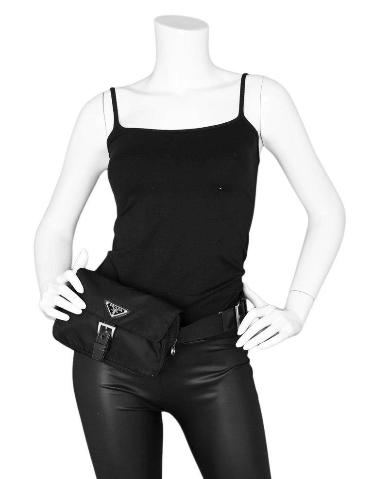 prada tessuto nylon belt bag