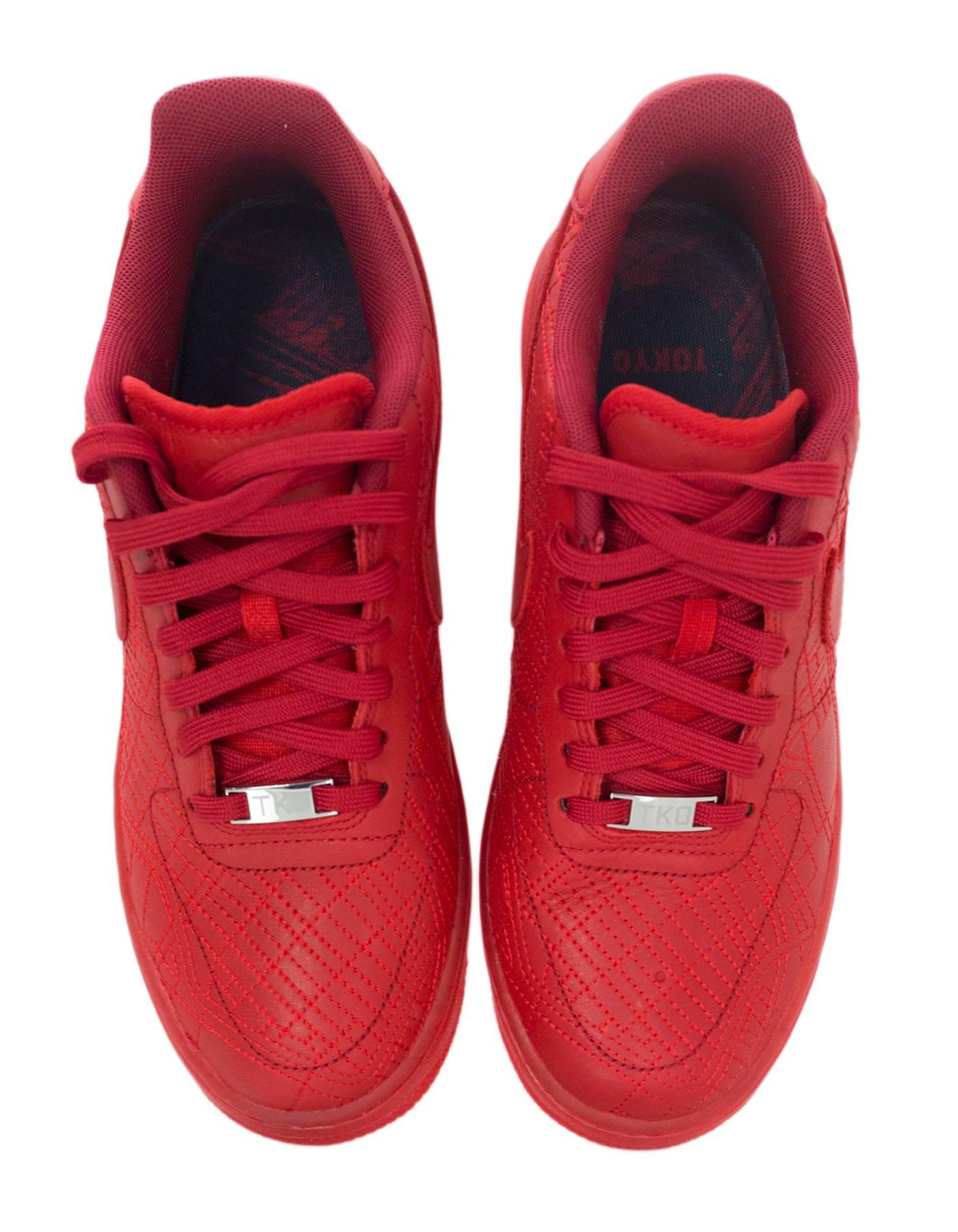 nike air force 1 red limited edition