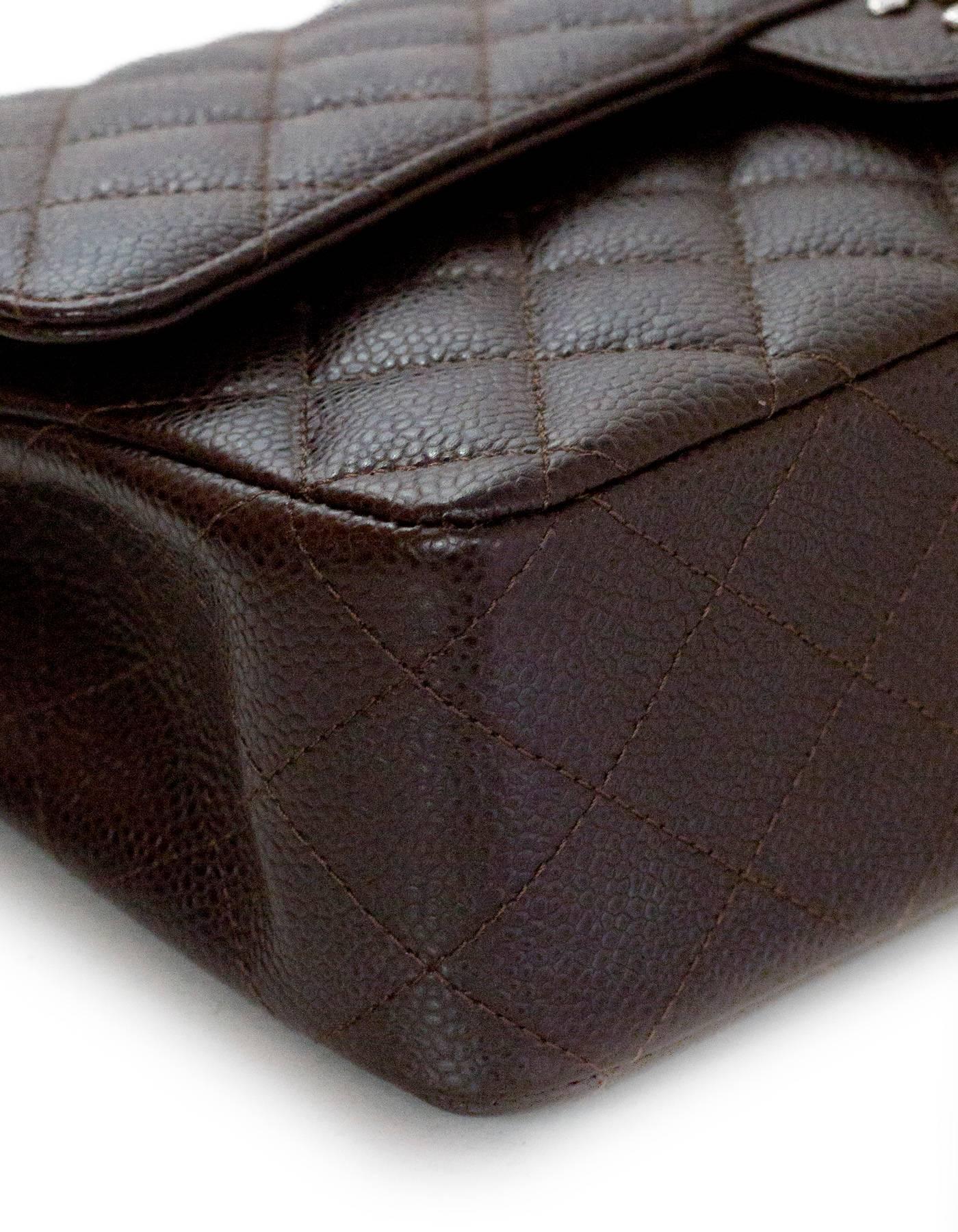 chanel classic flap brown
