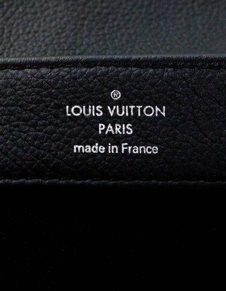 Louis Vuitton SOLD OUT Black Lockme II BB Satchel Crossbody Bag with Receipt at 1stdibs