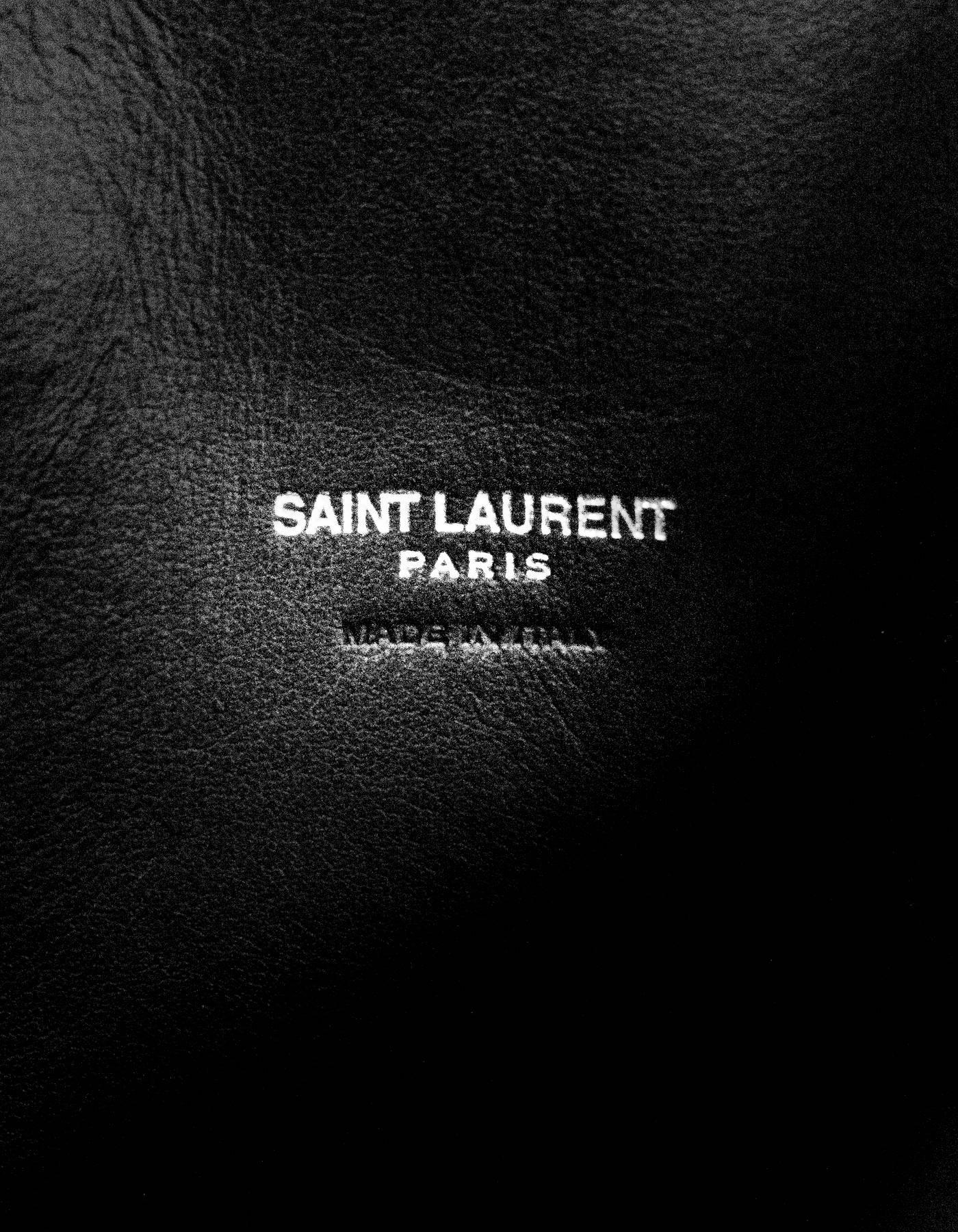 Yves Saint Laurent Black Pebbled Leather Small Sac De Jour Tote Bag 4