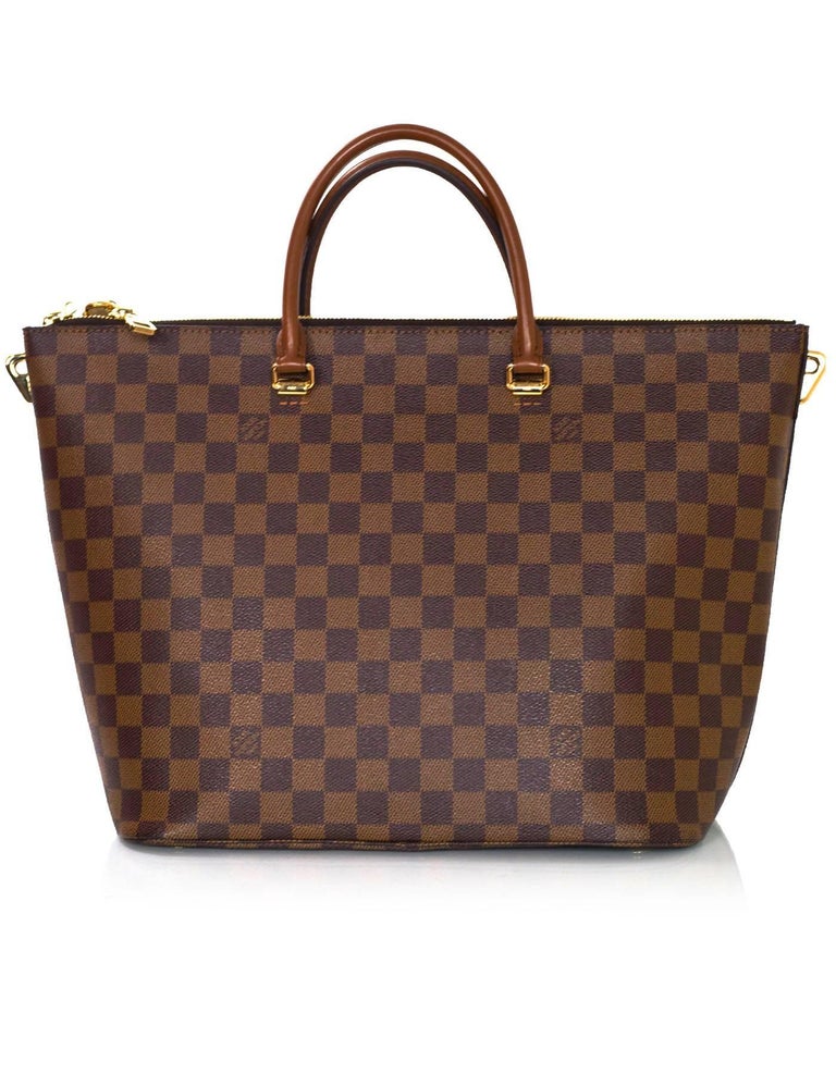 Louis Vuitton Damier Ebene Belmont Tote Bag with Strap at 1stdibs