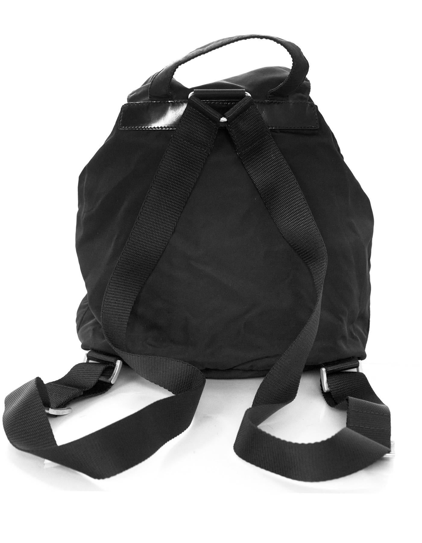 prada nylon backpack small