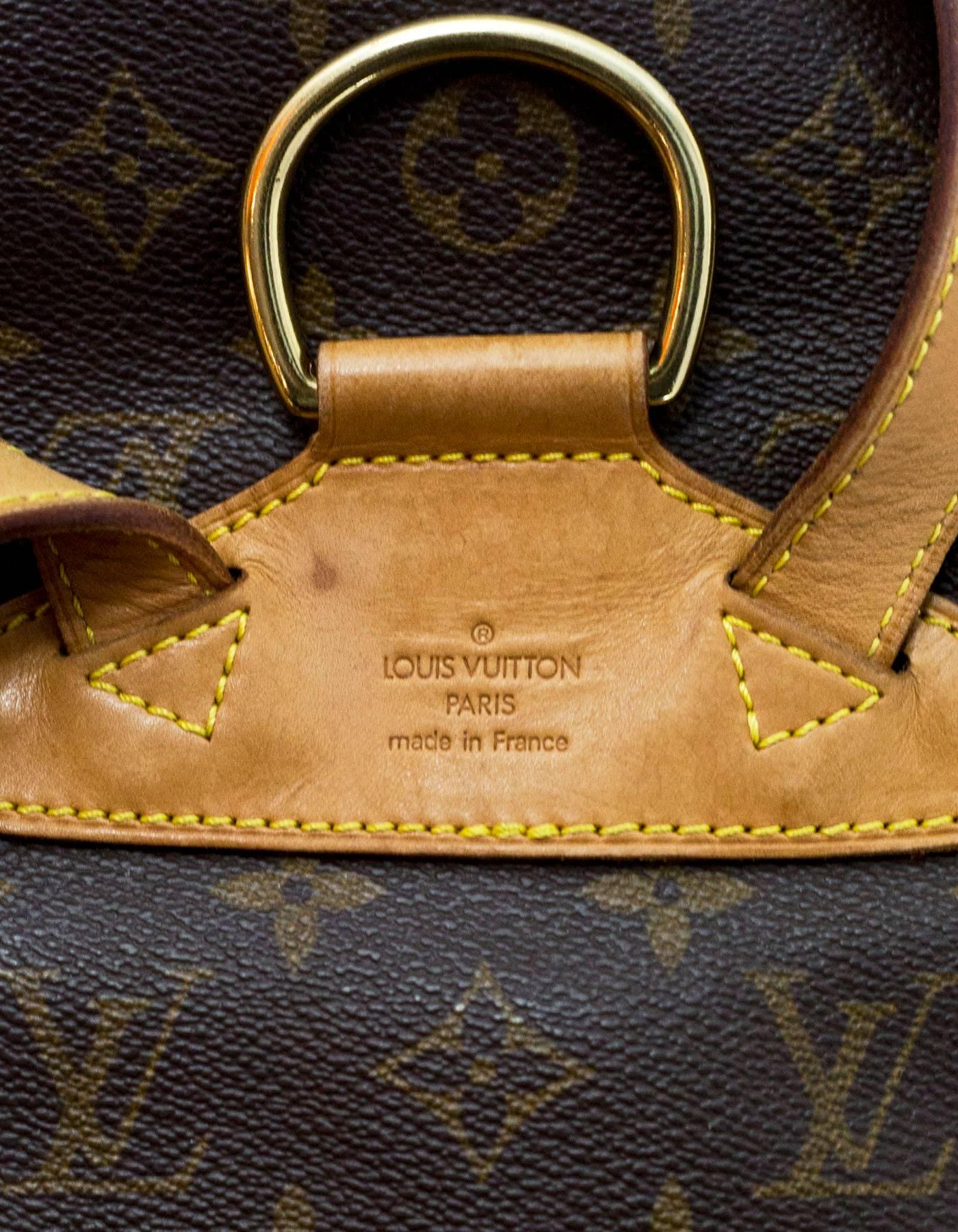 Louis Vuitton Monogram Montsouris MM Backpack Bag 2