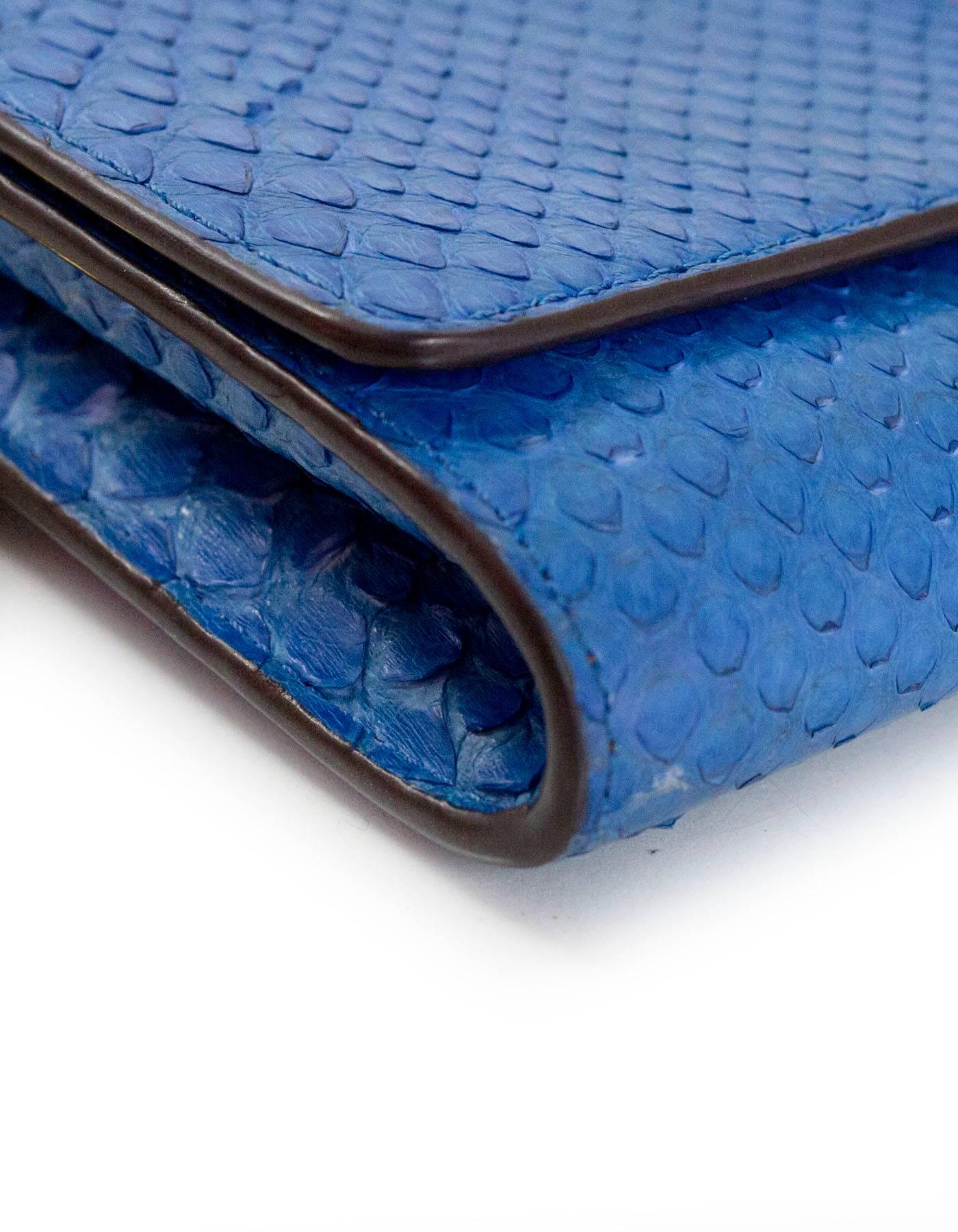 cobalt blue evening bag