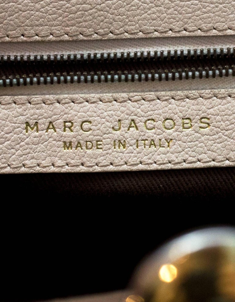 tote bag marc jacobs cream