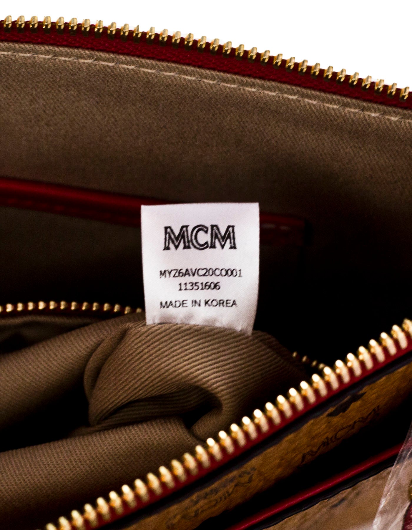 mcm bag made in korea