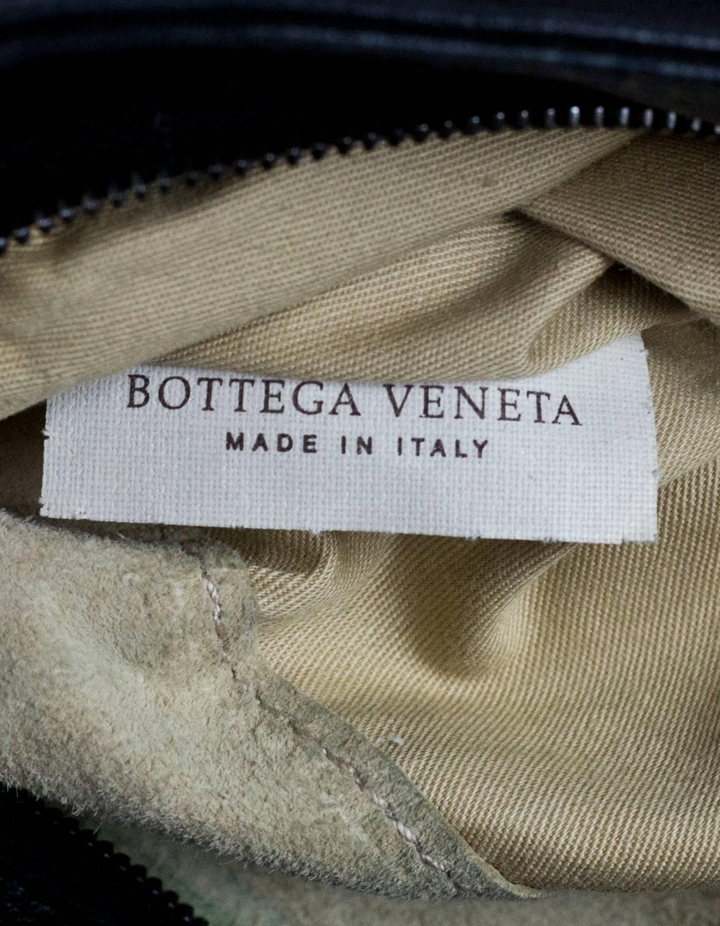 Bottega Veneta Black Leather & Intrecciato Woven Tote Bag 3