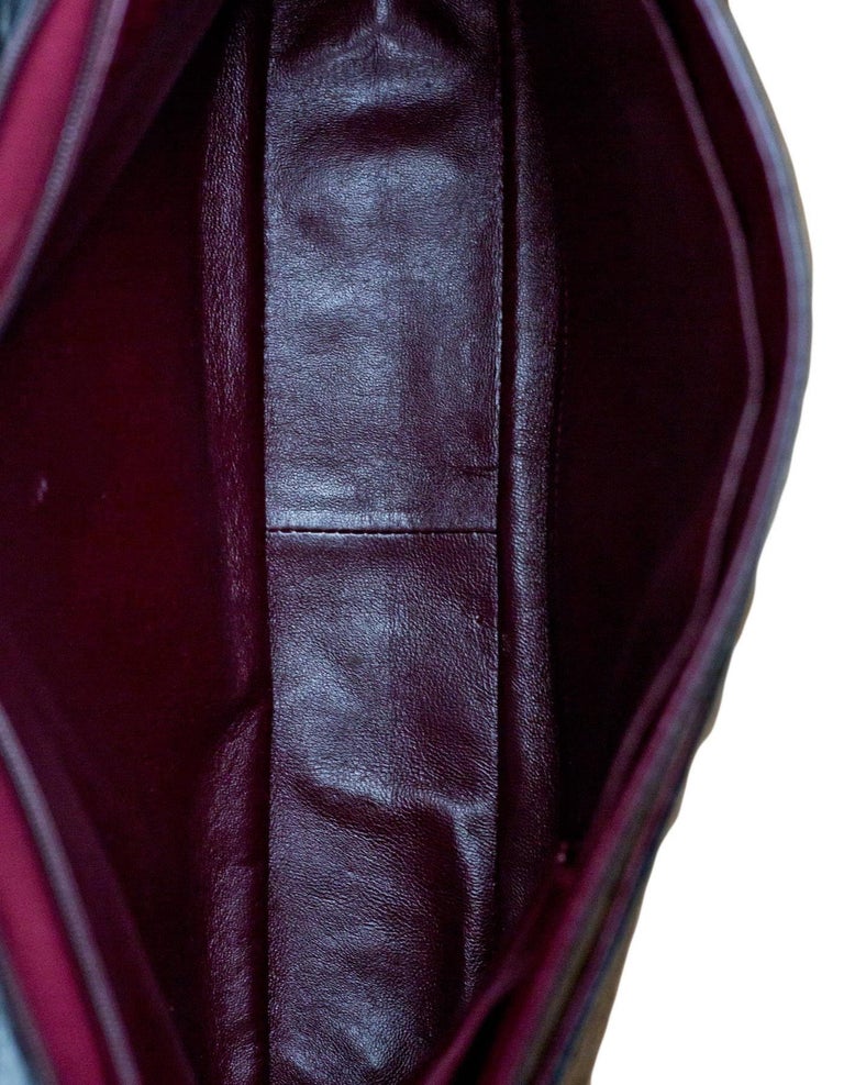 Chanel Black Distressed Calfskin Leather XL Reissue 2.55 Quilted Flap