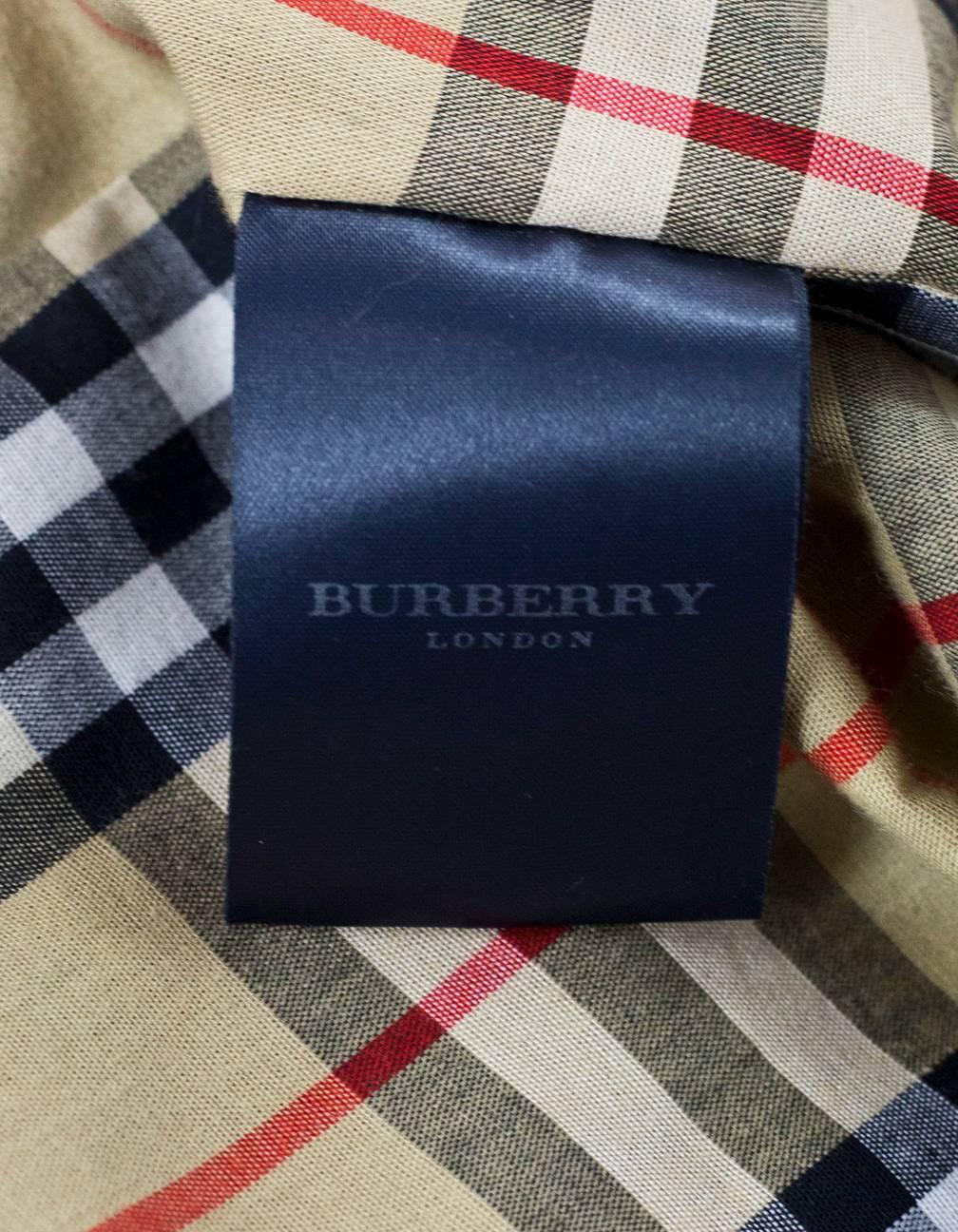 burberry london tag