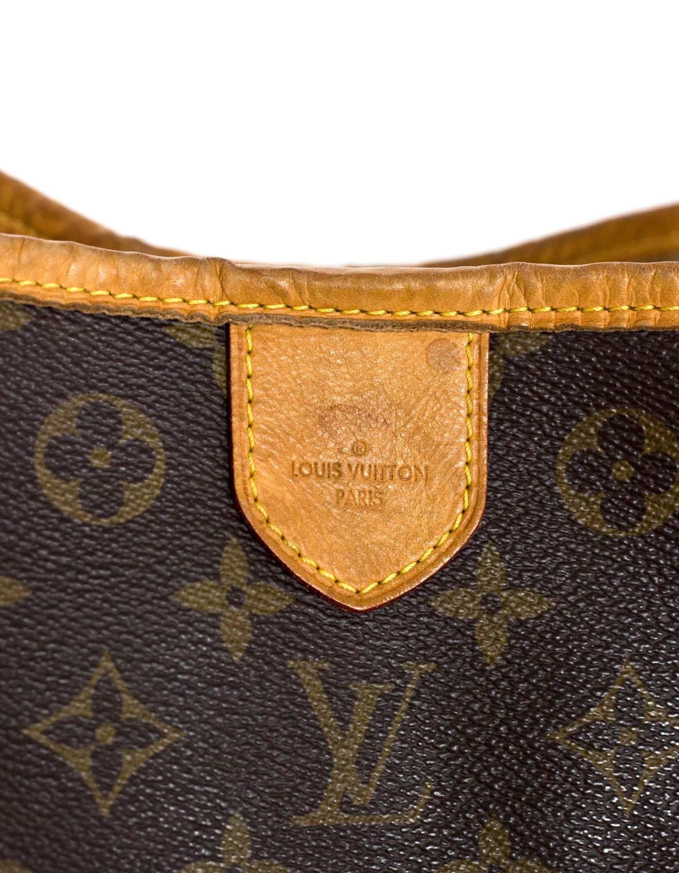 Black Louis Vuitton Monogram Delightful PM Hobo Bag