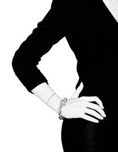 Hermes Sterling Silver Chain-Link Bracelet